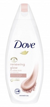Dove spg 250ml Renewing Glow Pink Clay - Kosmetika Pro ženy Péče o tělo Sprchové gely